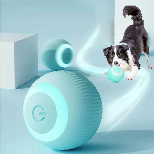 Smart Electric Dog Toy for Small Cats and Dogs - Self-Moving Ball for Entertaining and Exercising Pets